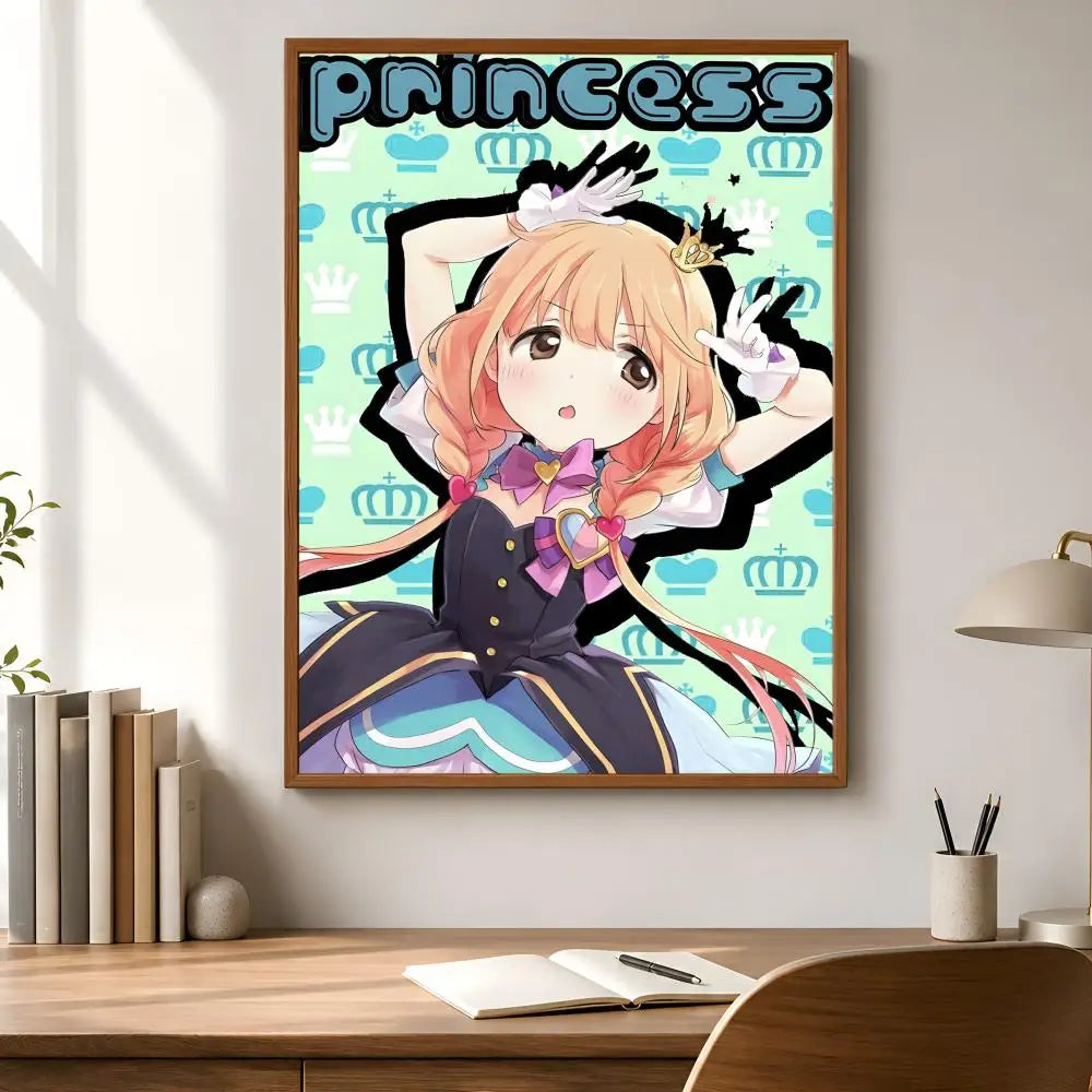 Ichihara Nina Cinderella Girls PVC Wall Poster – Peel & Stick HD
