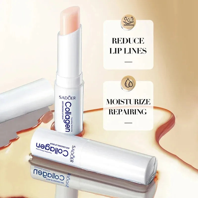 Sadoer Collagen Lip Balm – Moisturizing & Brightening Lip Care