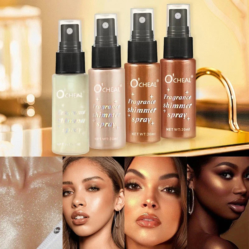 Waterproof Glitter Flash Spray – Face, Body & Neck Shimmer