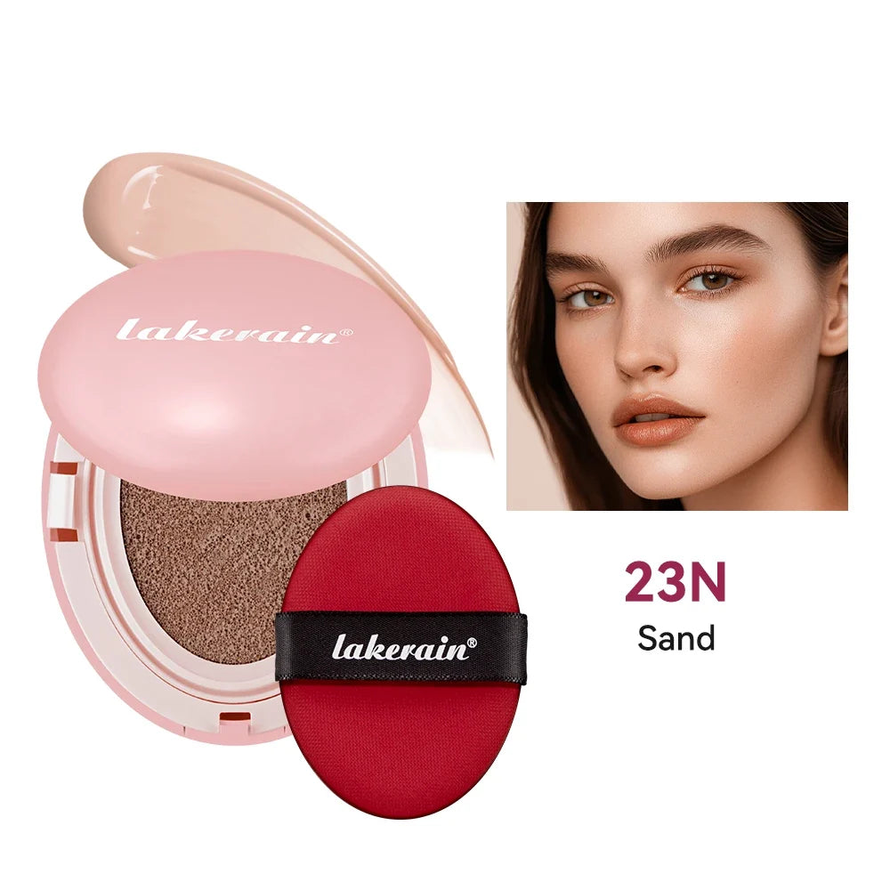 Lakerain Cushion Foundation – Waterproof, Brightening & 72Hr Wear