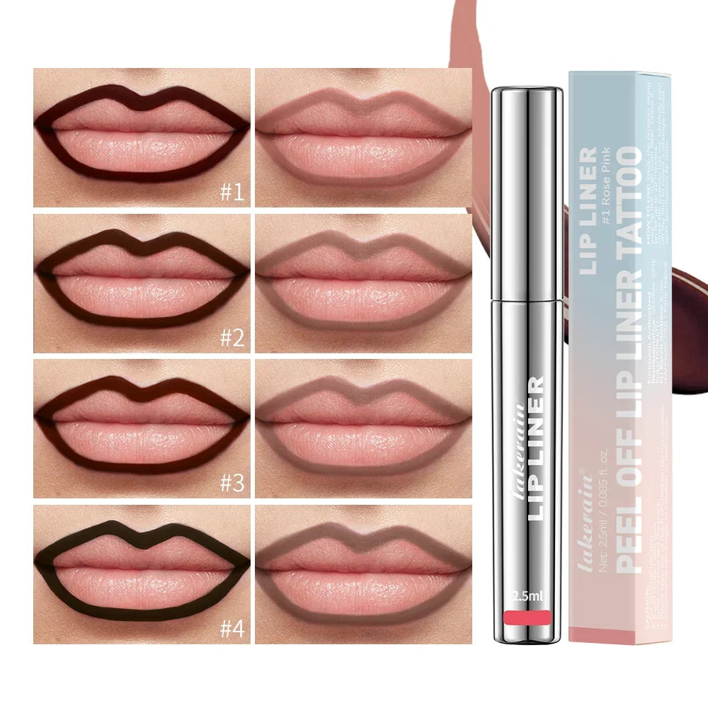 Peel-Off Waterproof Matte Lip Tint | Long-Lasting Lip Stain