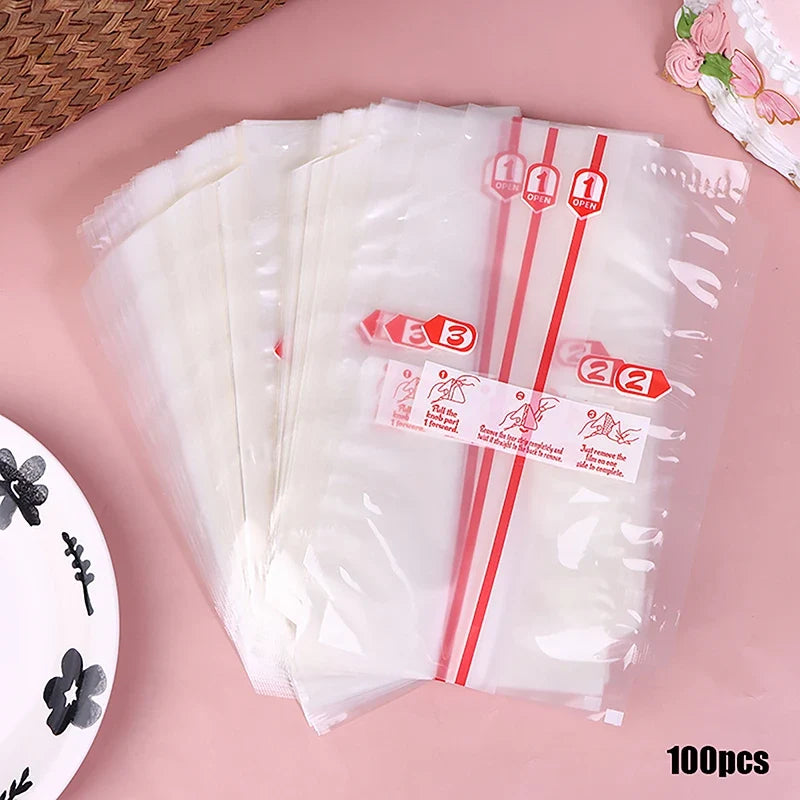 Disposable Triangle Onigiri Bags – Rice Ball Wrap 10/50/100 Pcs