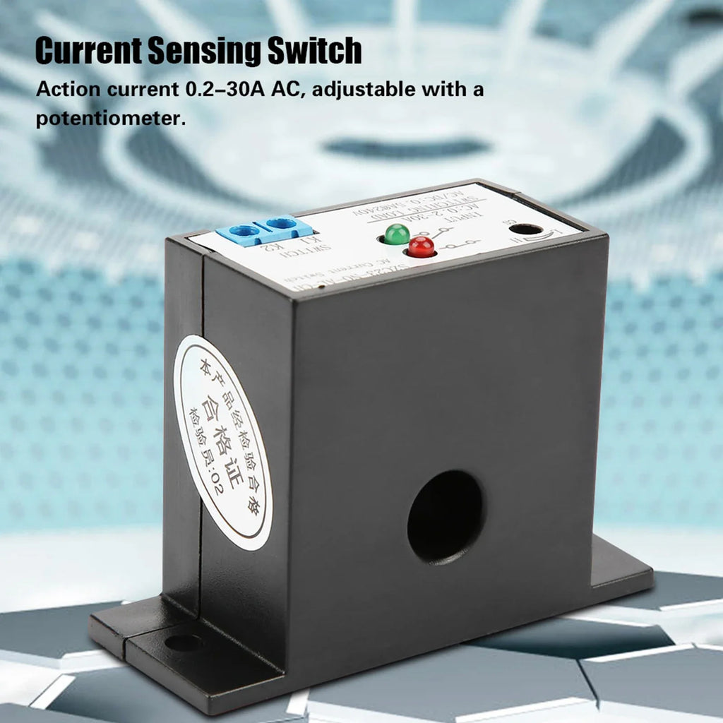 AC Current Sensing Switch SZC23 No AL CH Normally Open Adjustable 0 2