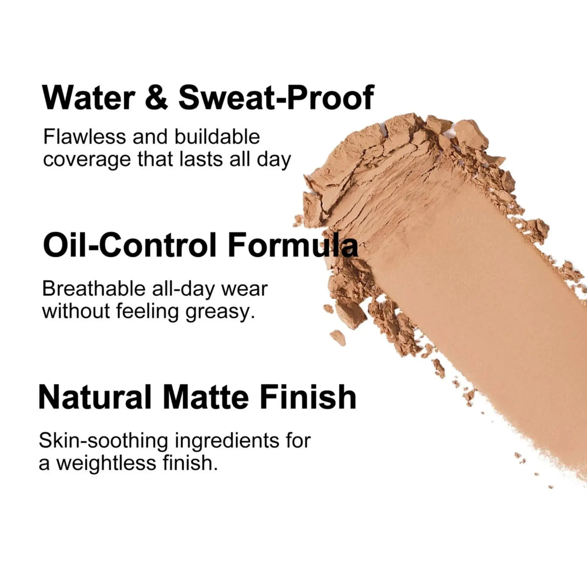 Handaiyan Oil Control Pressed Powder – Matte Waterproof Setting