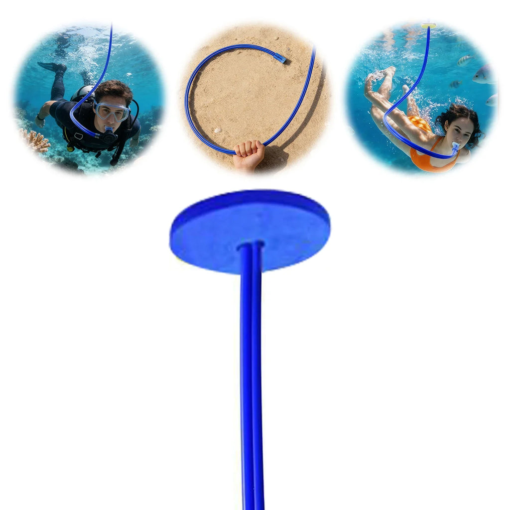 Diving Snorkel Breathing Tube Easy Carry Dry Underwater Snorkeling