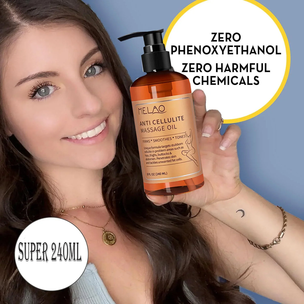 Tightening Body Oil Nourishing Lifting Firming Smooth Anti Cellulite