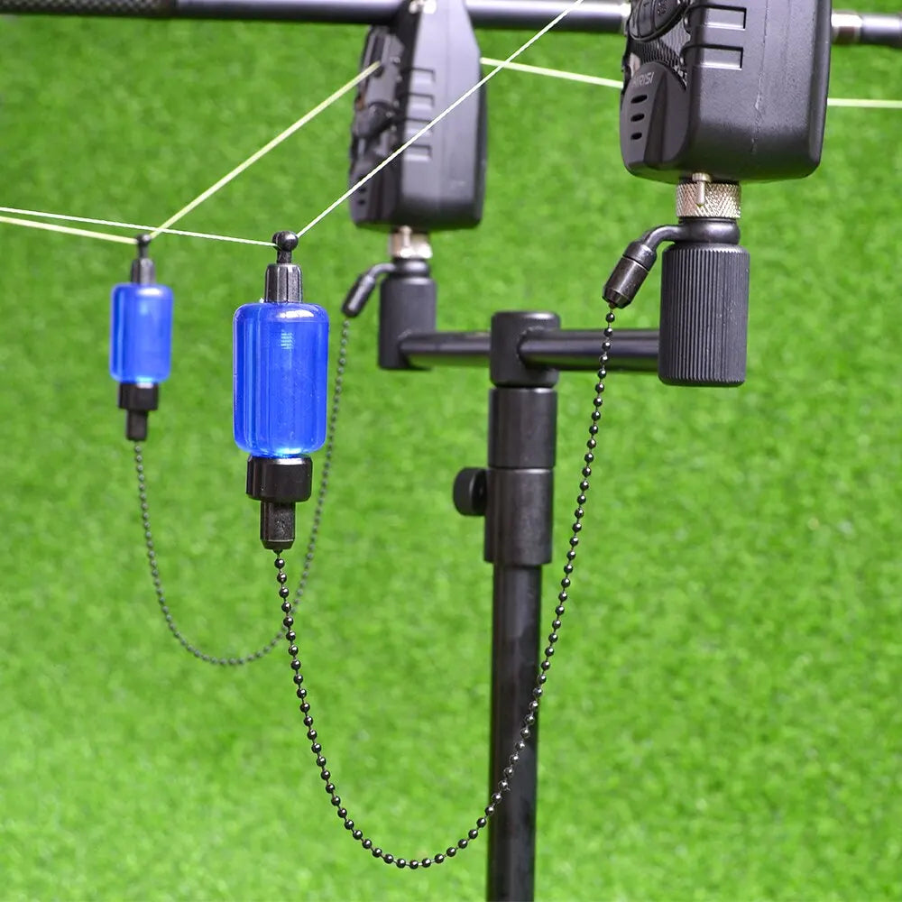 Durable Plastic Fishing Swinger Indicators 4 Removable Tubes