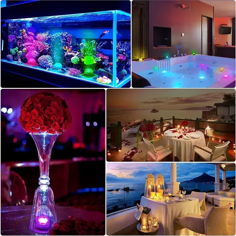 Solar Floating Pool Light – RGB LED 13-Color with Remote