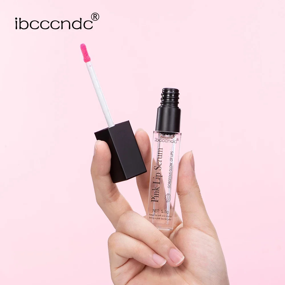 ibcccndc Pink Lip Serum – Moisturizing & Brightening Lip Oil