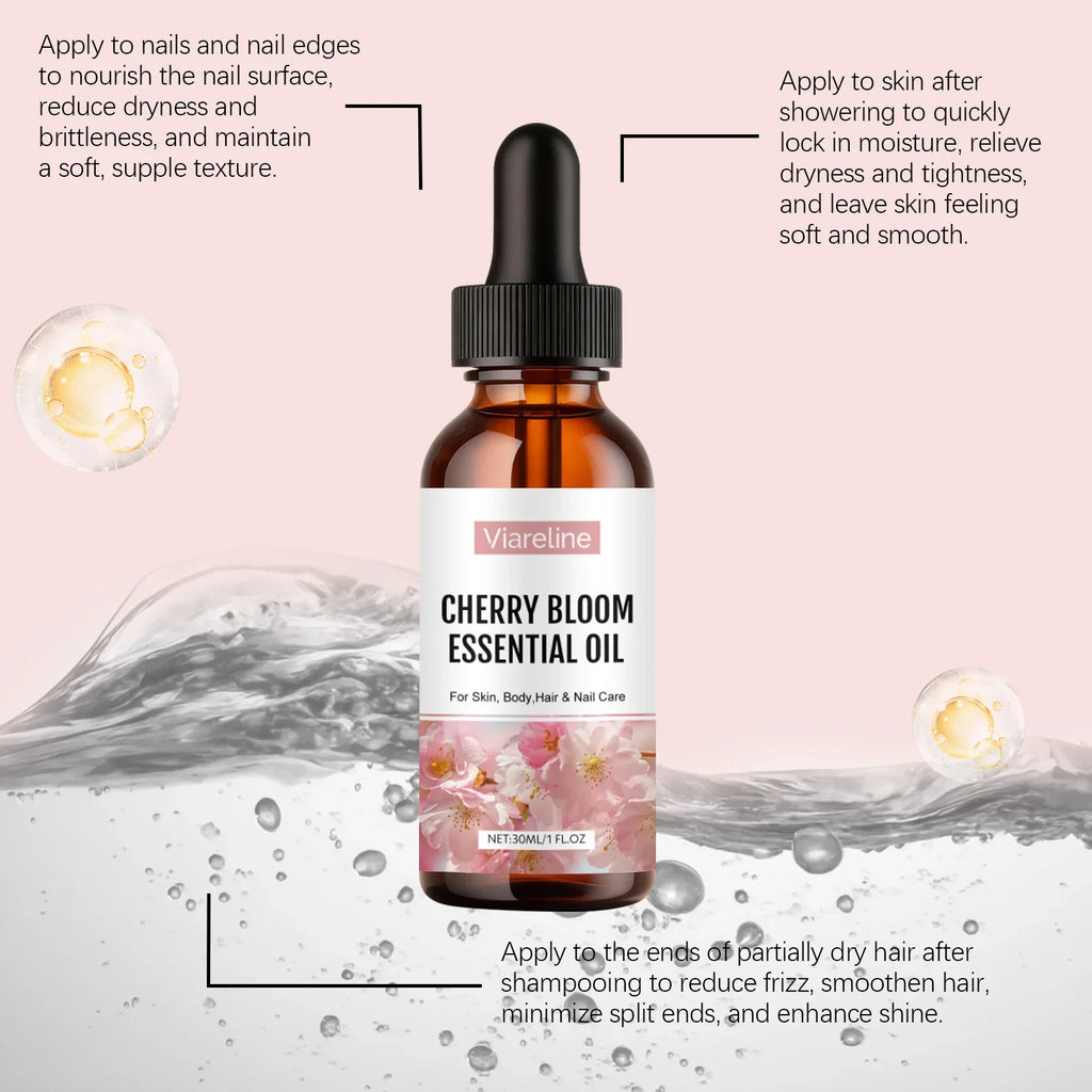 Cherry Blossom Moisturizing Essential Oil – Body & Face Serum