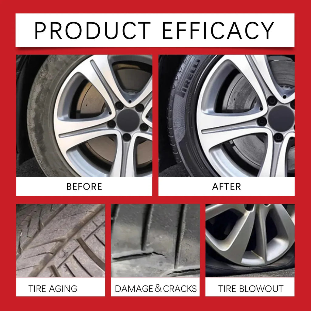 Tire Polishing Paste | Refurbishing & Crack Prevention 100g