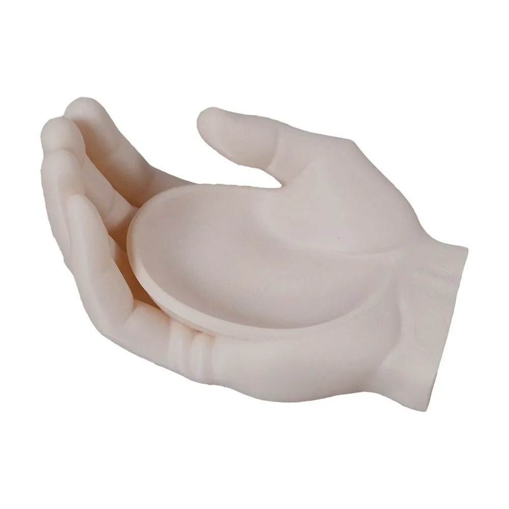 Palm Shaped Jewelry Tray | Minimalist Resin Display Dish