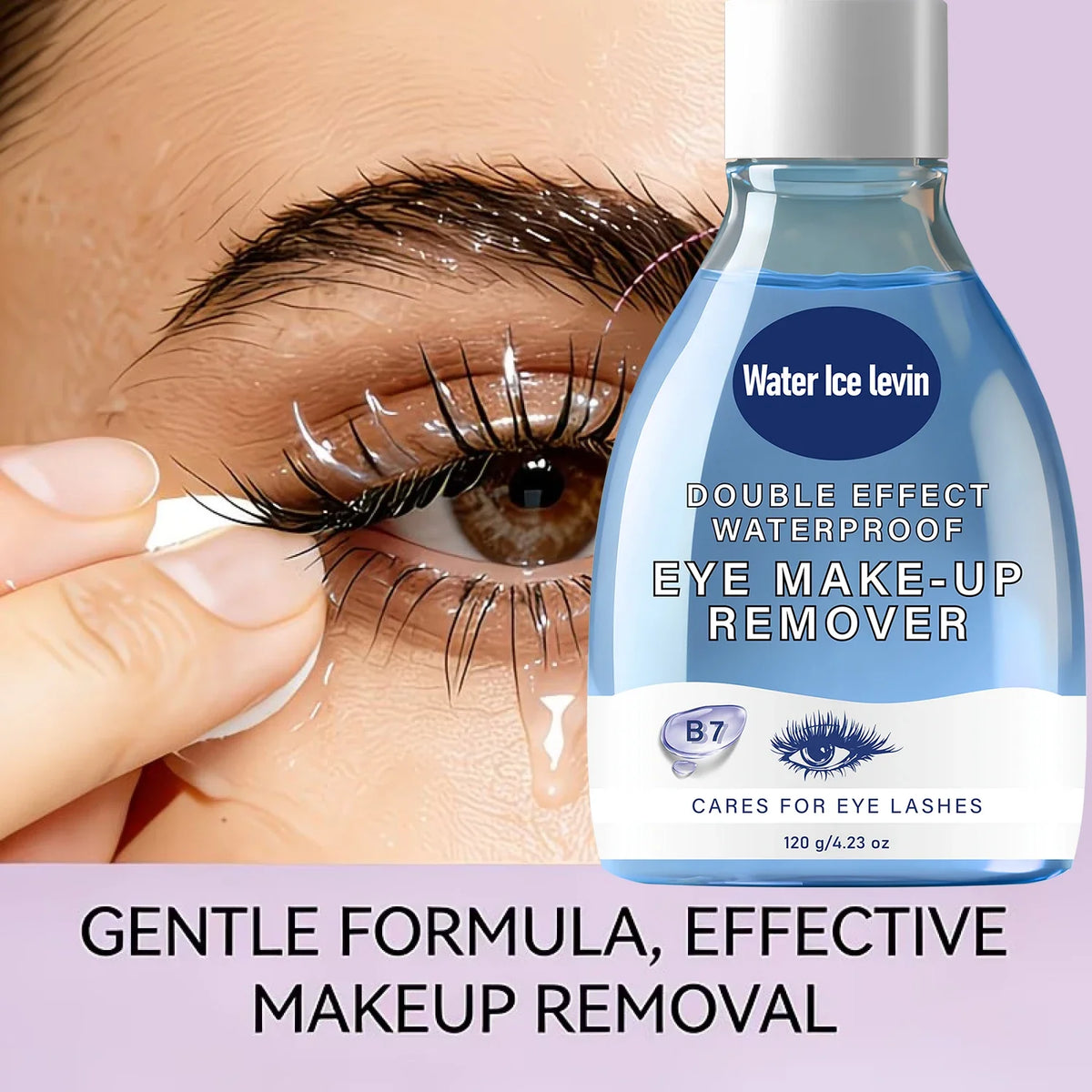 Double Effect Eye Makeup Remover | B7 & Collagen | Waterproof