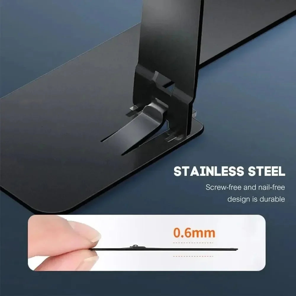 Foldable Stainless Steel Phone Kickstand – Universal Stand