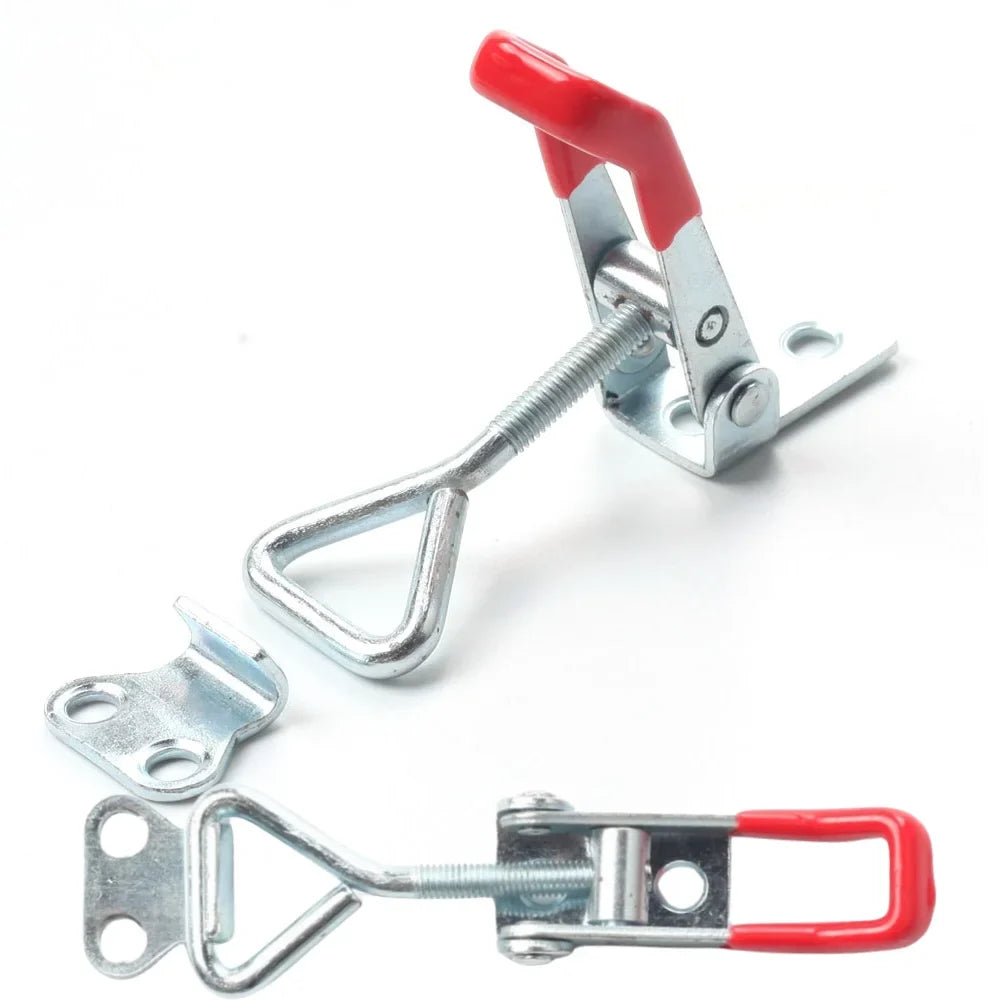 8-Pack Metal Toggle Latch Clamps – Adjustable Quick Release