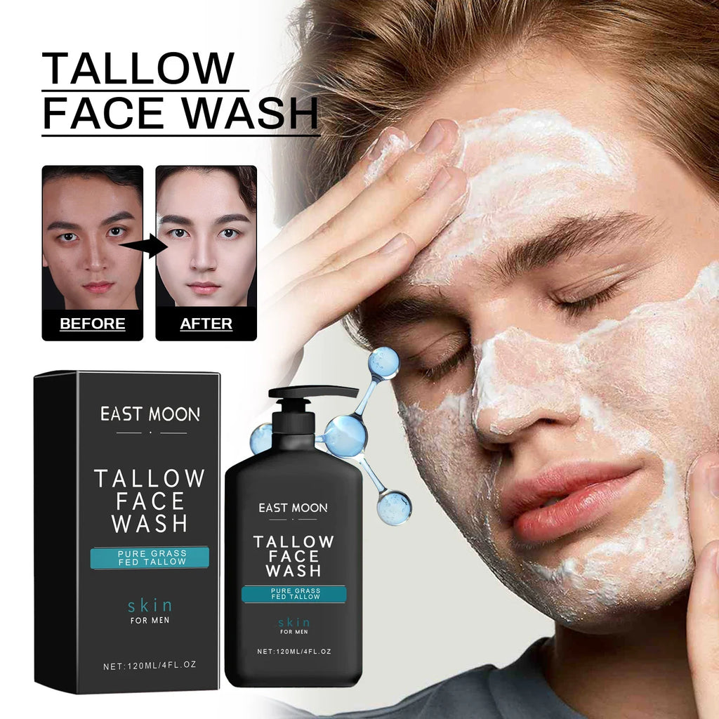 East Moon Men's Facial Cleanser – Oil Control & Pore Care