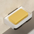 No-Drill Aluminum Alloy Wall Soap Dish with Drainage | YUNJIEYA
