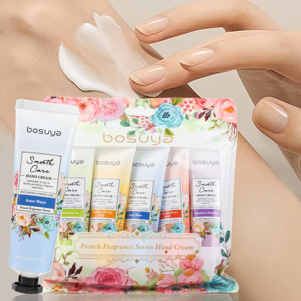 Floral Fragrance Hand Cream Set – Moisturizing Daily Care