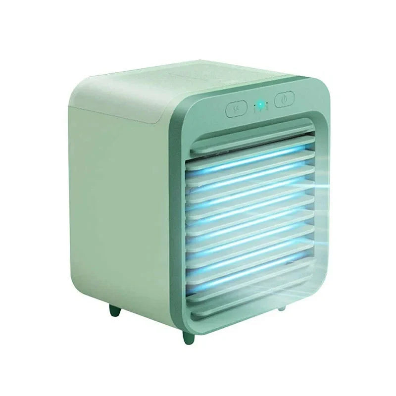Portable Mini Air Cooler USB Desktop Mist Fan & Humidifier