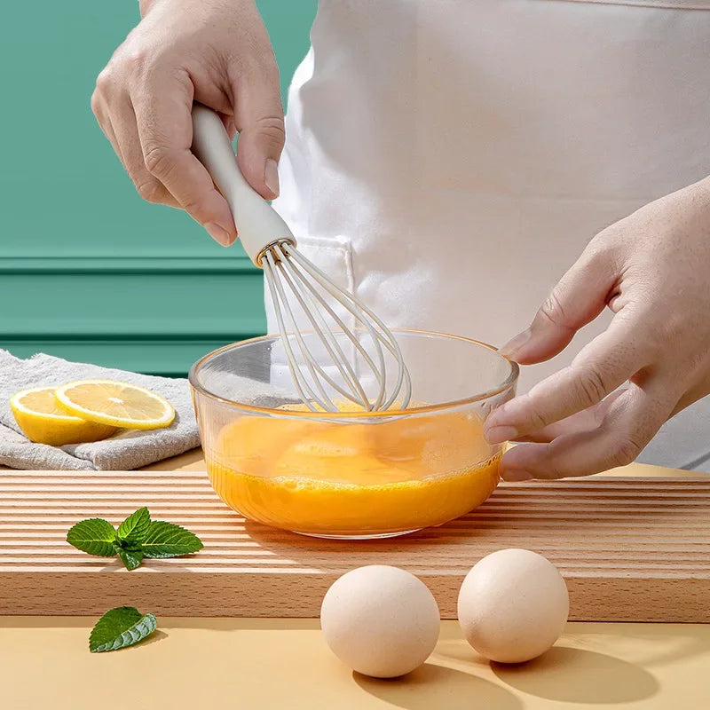Silicone Baking Set – Spatula, Pastry Brush & Egg Beater 3pc
