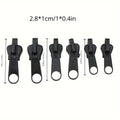 Universal Instant Fix 3 Sizes Zipper Repair Replacement Zip Slider