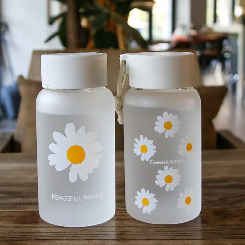 Daisy 500ml BPA-Free Reusable Leakproof Water Bottle