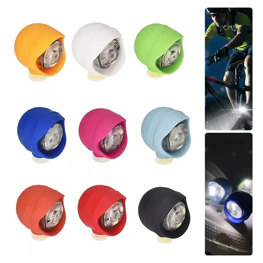 USB Rechargeable Clog Shoe Lights – 2pc Waterproof LED Charm