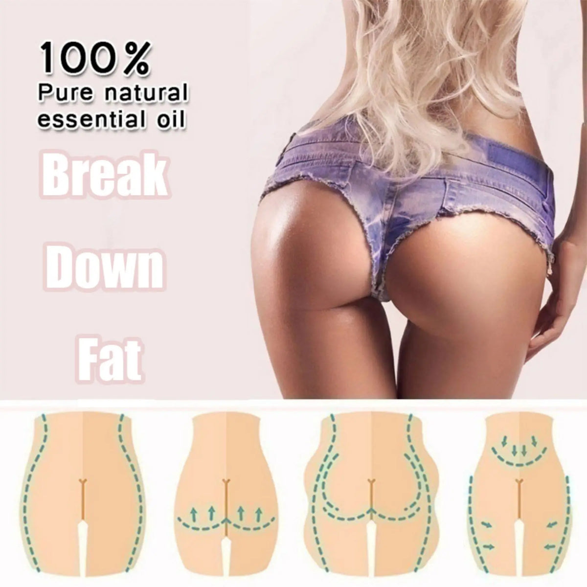 TRSTAY Butt Nourishing Body Oil – Firm, Hydrate & Smooth