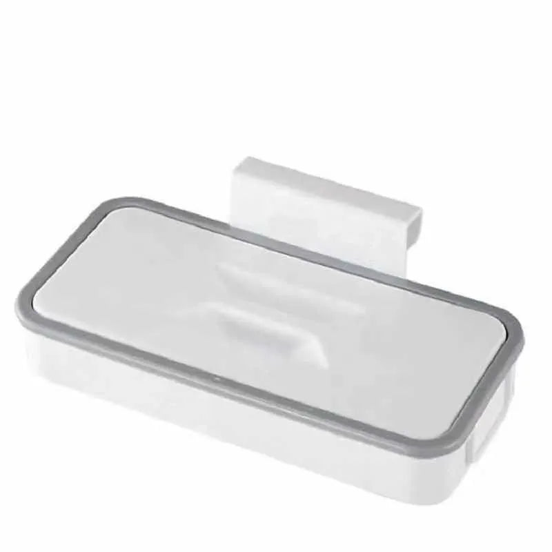 Hanging Trash Bag Holder – Cabinet Door Organizer Rack