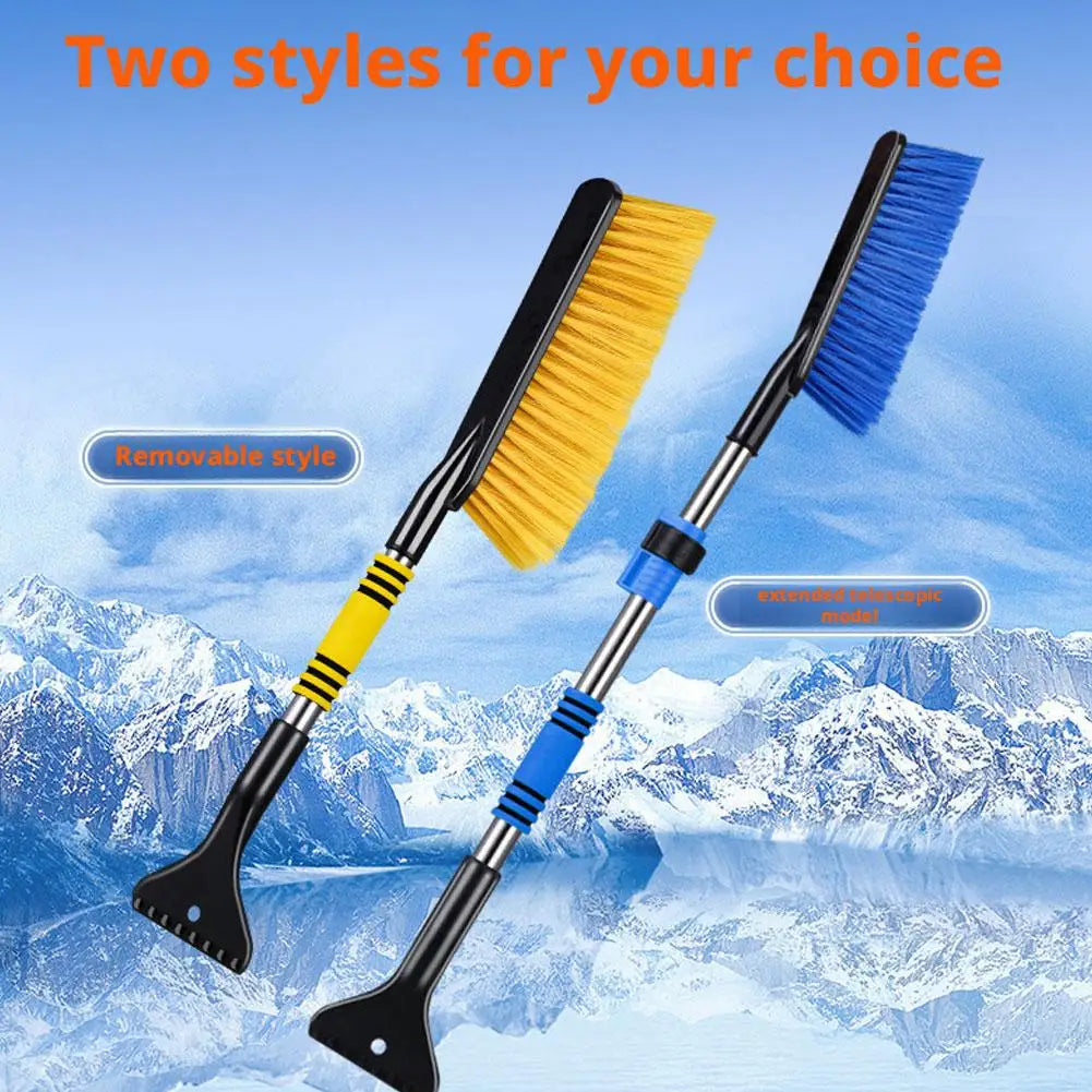 Extendable Car Snow Brush & Windshield Ice Scraper Tool