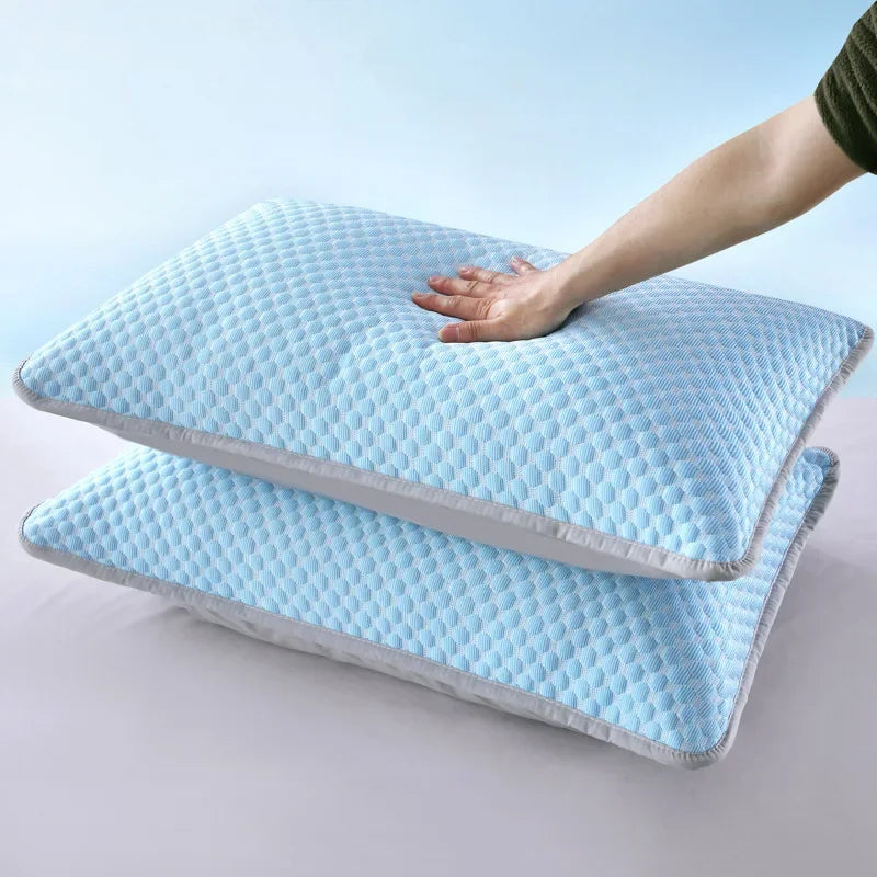 Ice Silk Cooling Pillowcase – Soft, Breathable & Washable