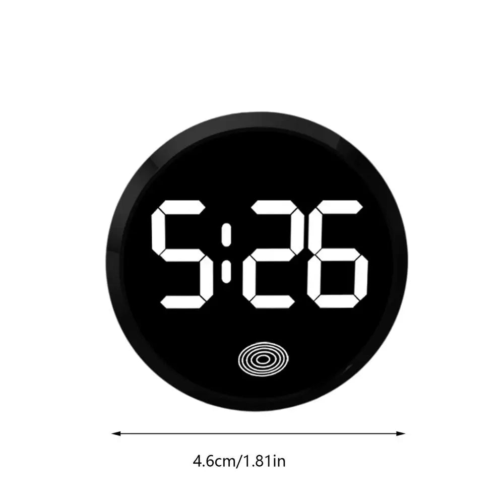 Car Dashboard Digital Clock Vent Clocks Watch Touch-activated