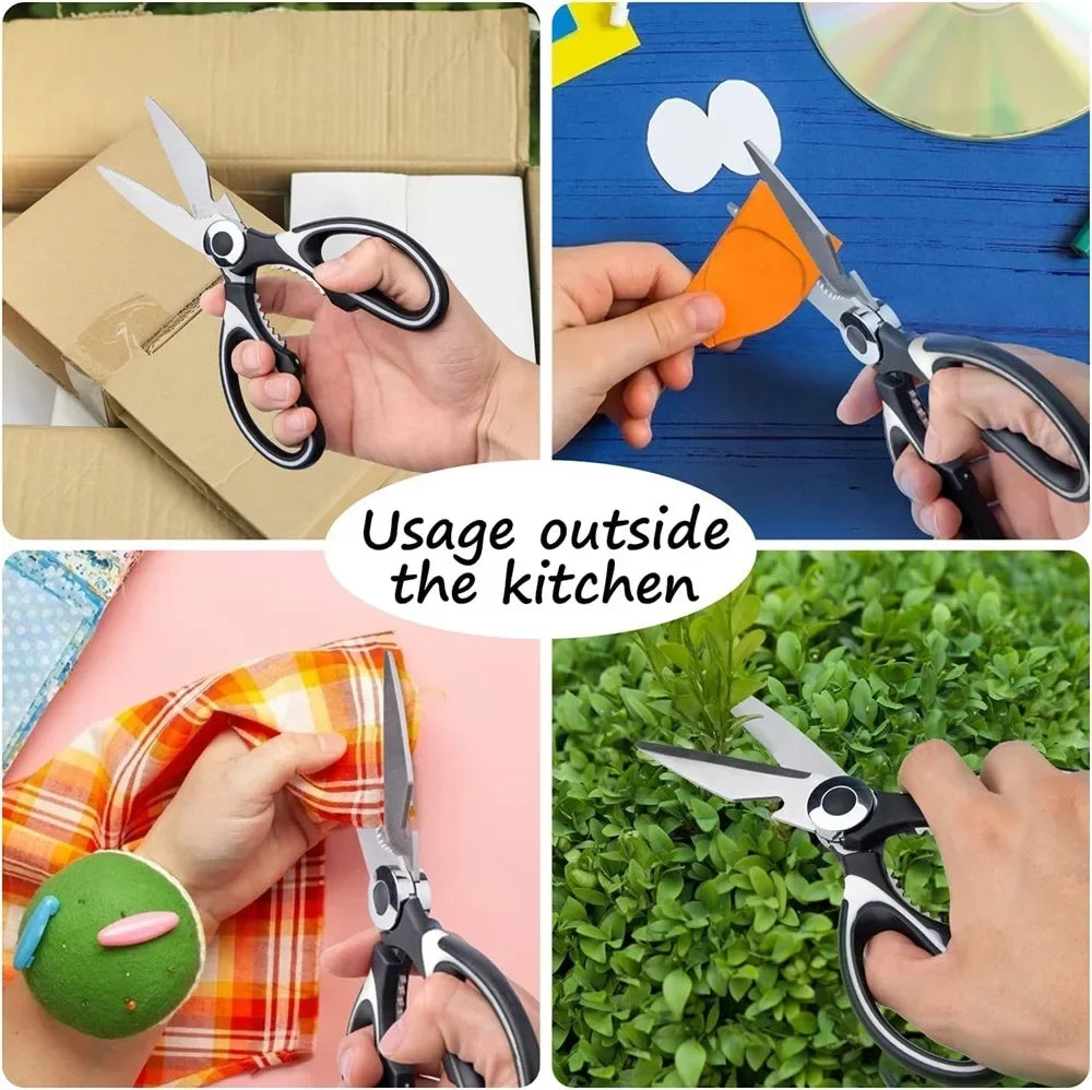 Stainless Steel Multifunctional Kitchen & BBQ Shears