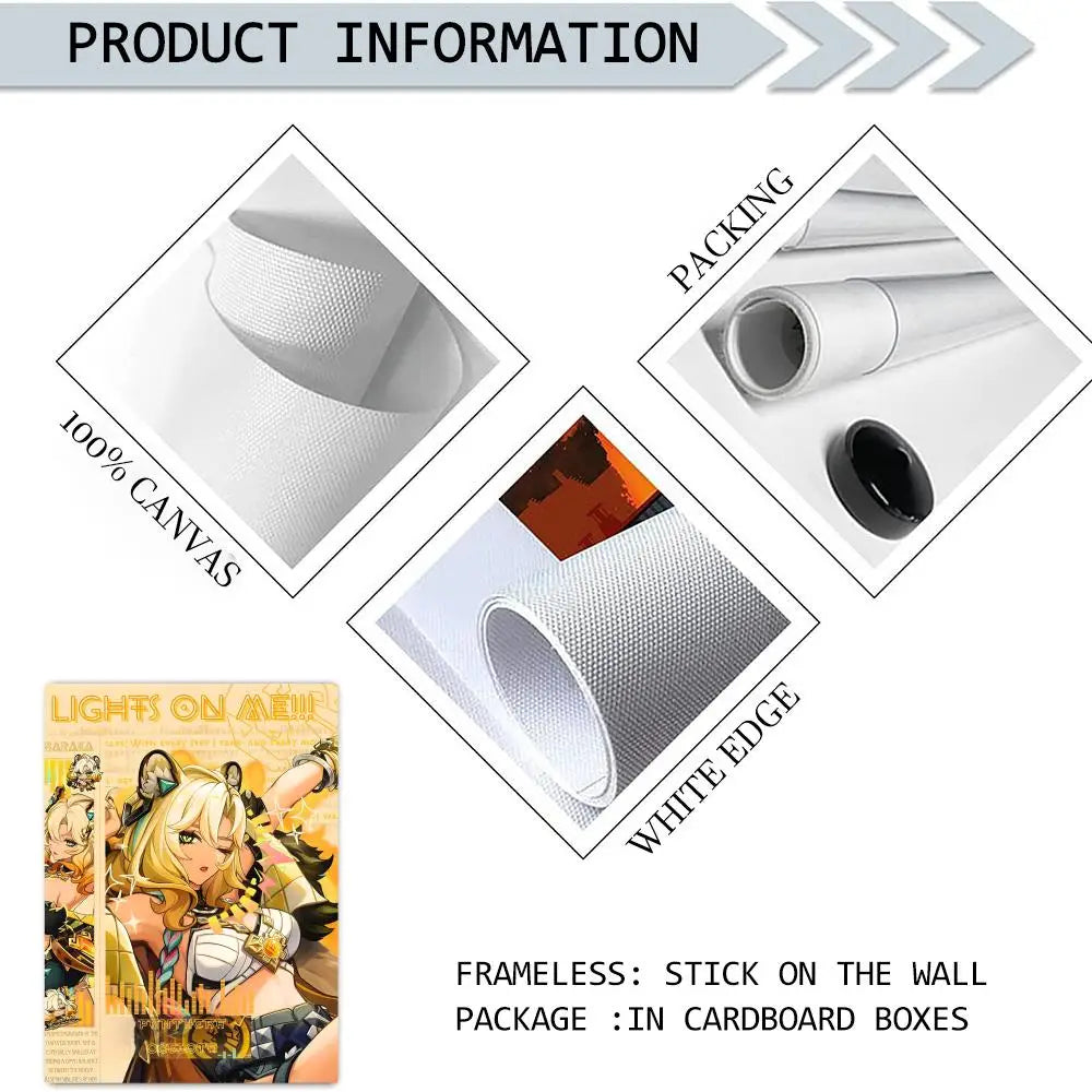 Xilonen Game Canvas Poster – Unframed Wall Art | Home Décor