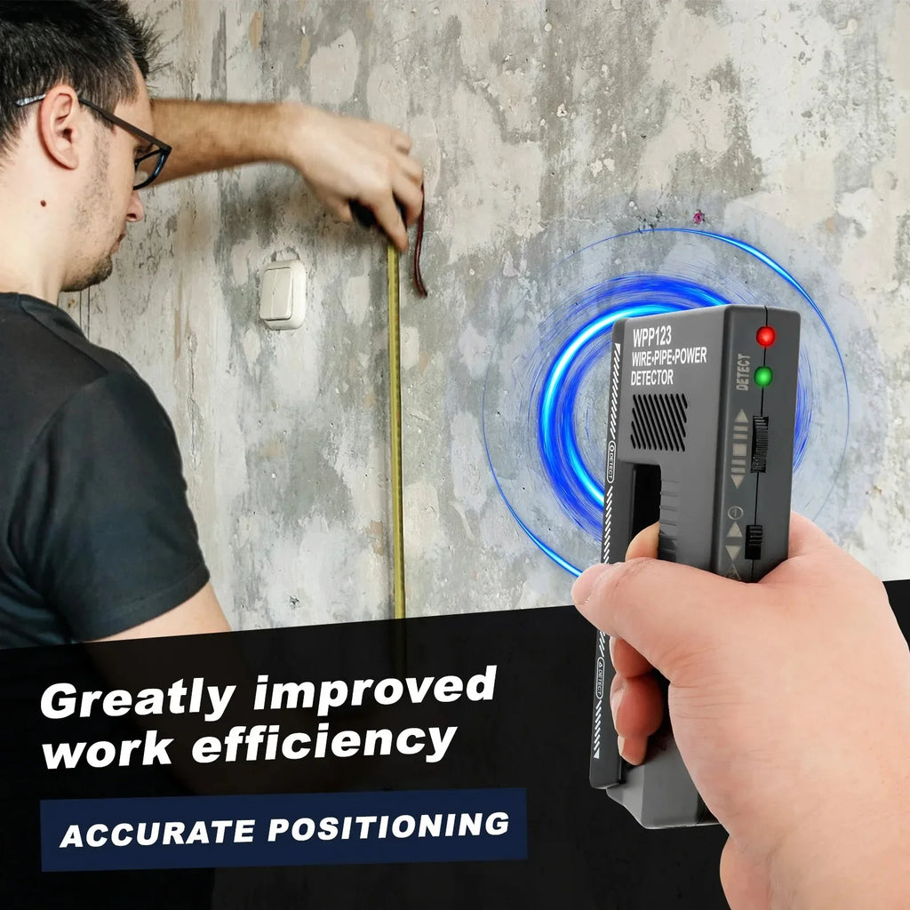Handheld Wall Scanner Metal Detector & AC Wire Finder Tool