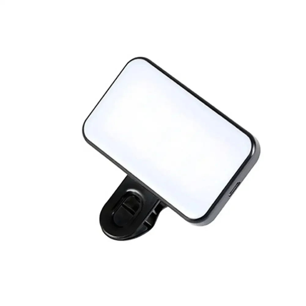 Clip-On Selfie Fill Light | 3 Modes Rechargeable LED