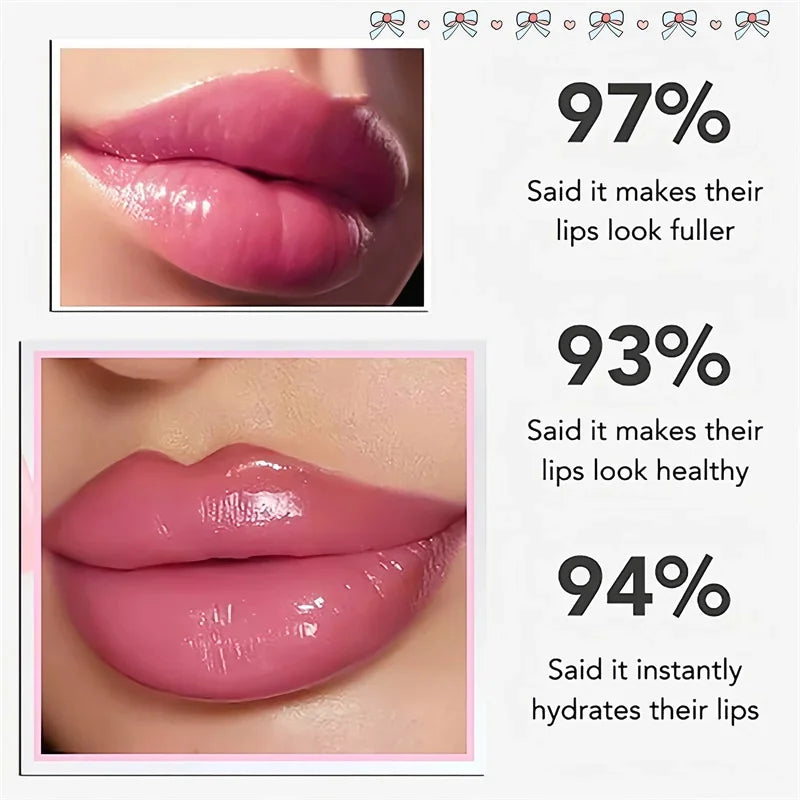 SADOER Glow Tulip Lip Plumper Volume Serum Gloss