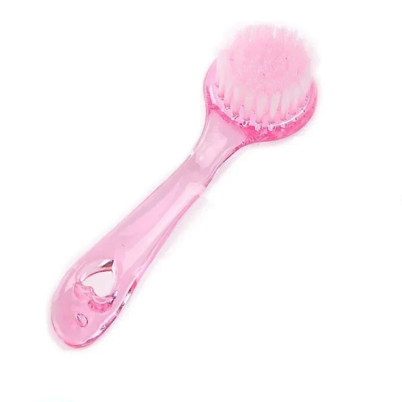 Soft Bristle Manual Facial Cleansing Brush | Exfoliating Scrub