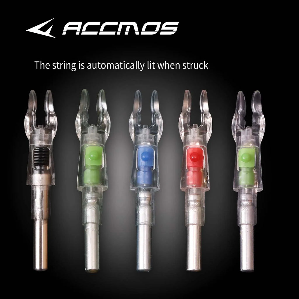 LED Nock Suitable 4 2 5 6 Arrow Shafts Multiple Colors Hunting