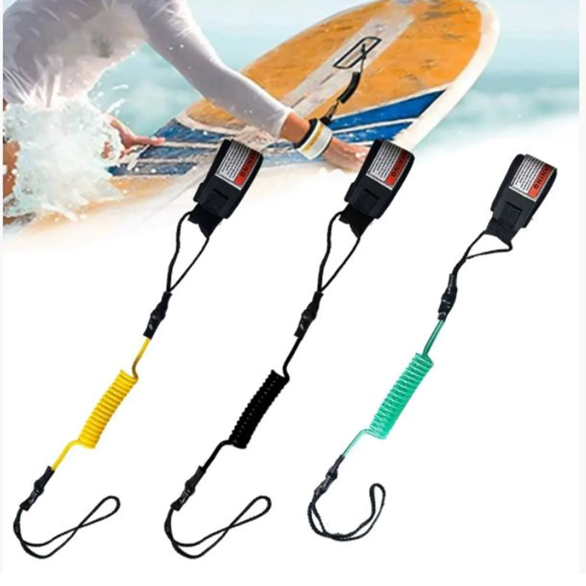Adjustable Bodyboard Wrist Leash | Lightweight TPU Safety Strap