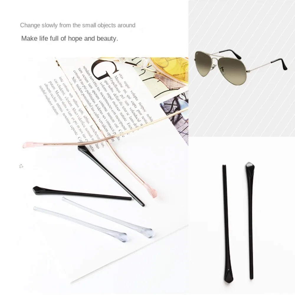 Eyeglasses Anti-Slip Temple Tip Sleeves – Ear Hook Grip
