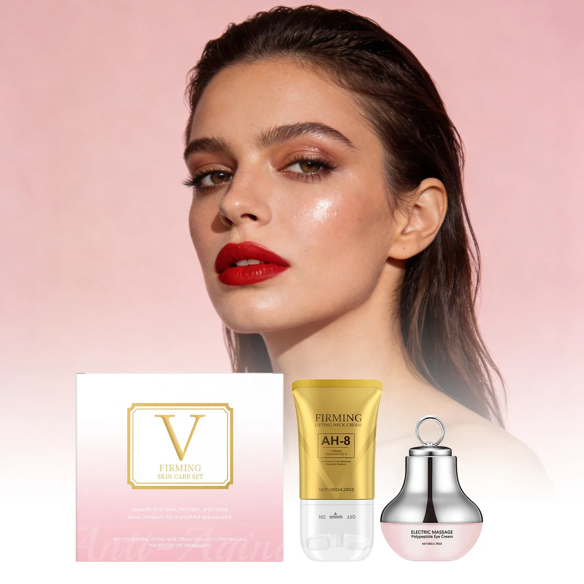Face Firm Care Kit – Eye, Neck & Contour Tightening Cream