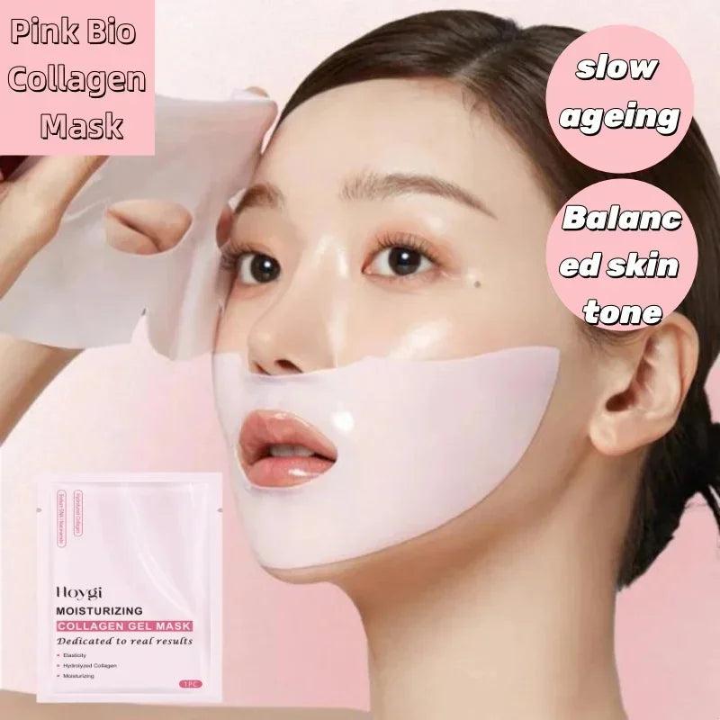 Pink Bio Collagen Hydrogel Face Mask – Salmon PDRN & Hyaluronic