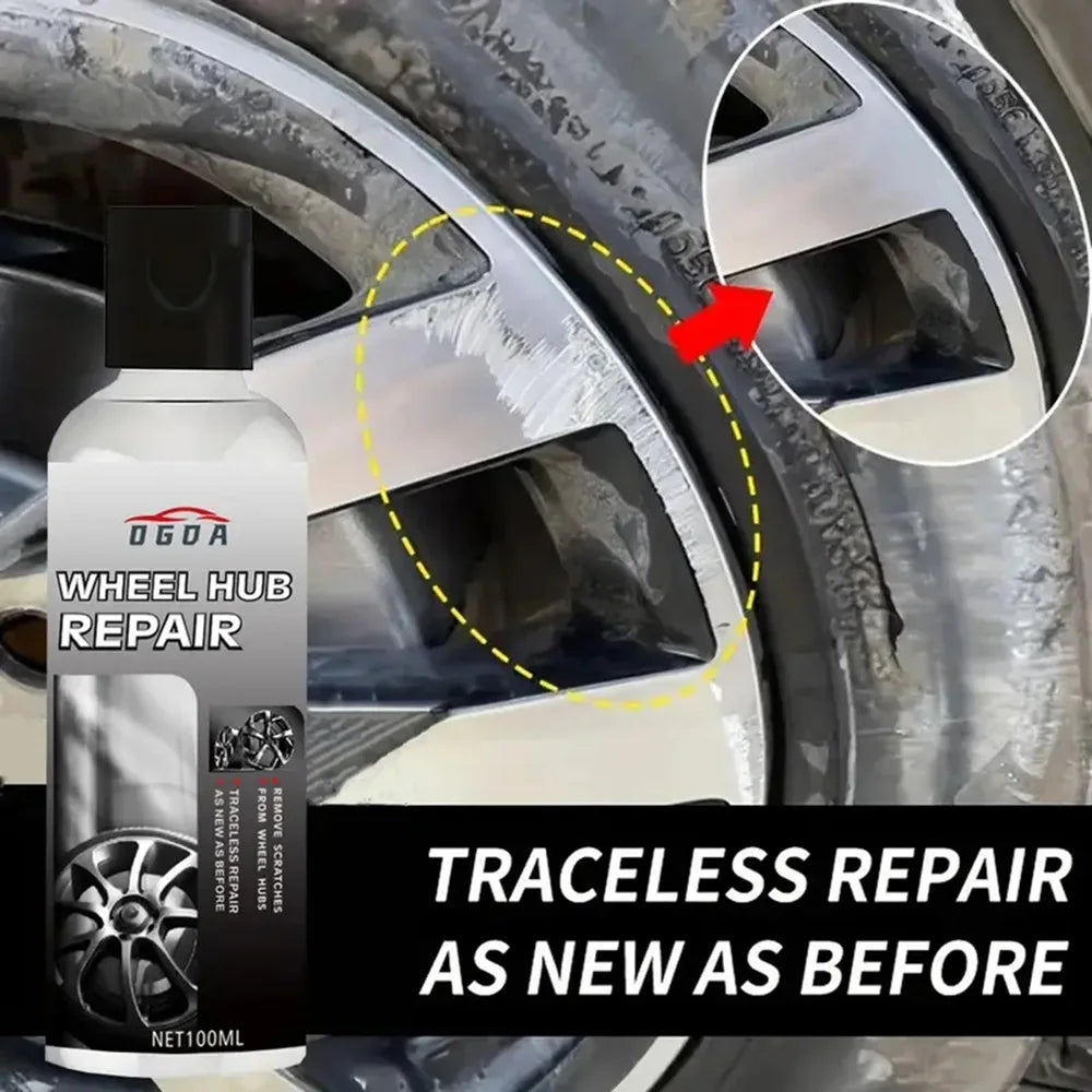 Car Wheel Hub Scratch Repair & Polish Agent – 100ml