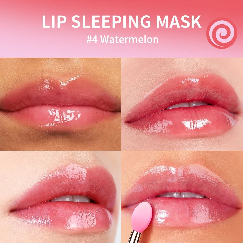Overnight Nourishing Lip Mask – Hydrating Dual-Color Lip Balm