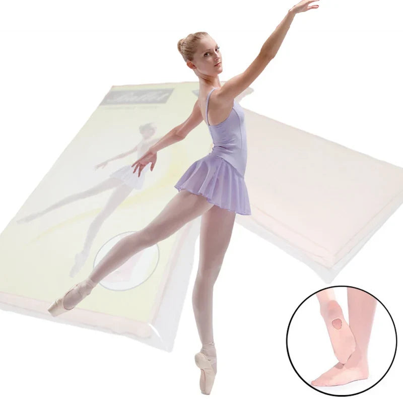 Convertible Ballet Tights – Seamless Dance Pantyhose with Hole