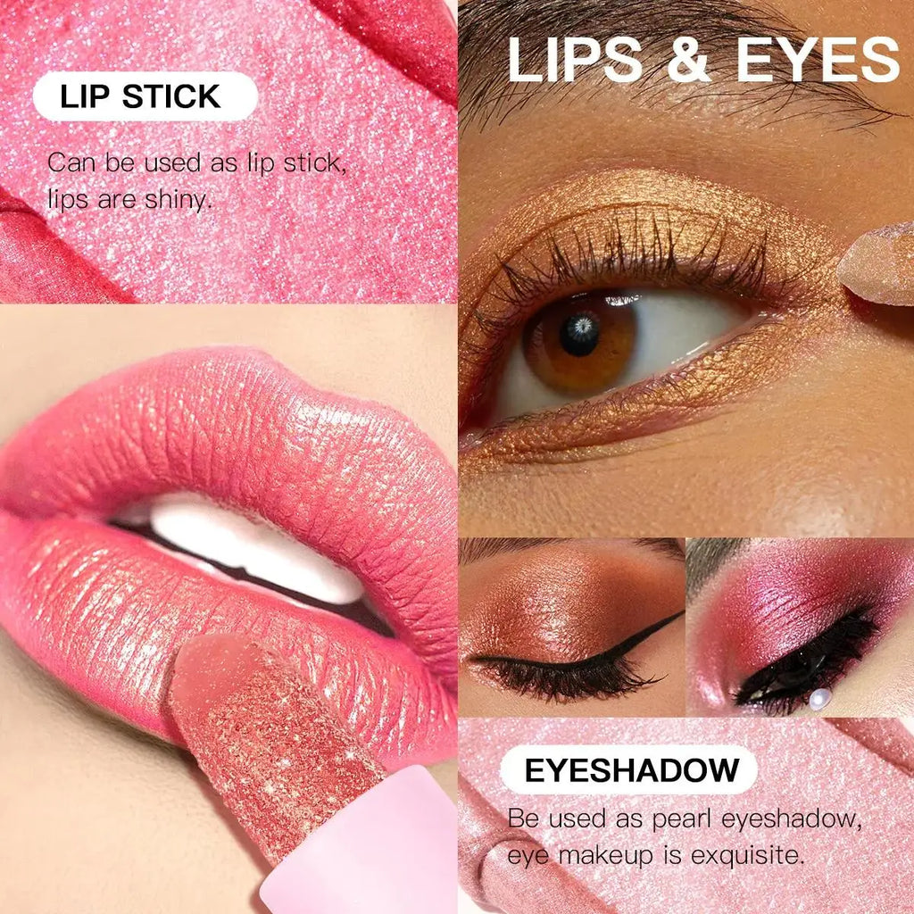 USHAS Pearlescent Matte Lipstick – Waterproof & Non-Stick