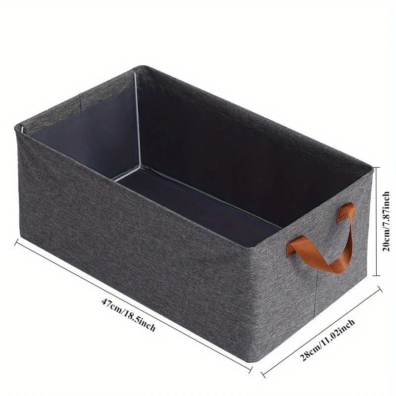 Foldable Storage Box Wardrobe Clothing Sorting Home Fabric Pants