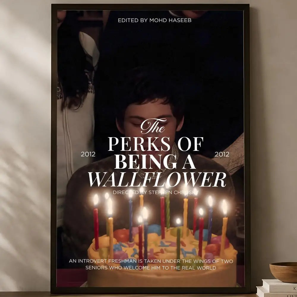 Perks of Being a Wallflower HD PVC Self-Stick Wall Poster