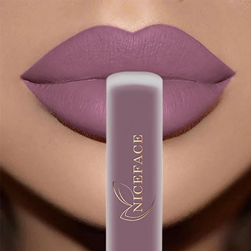 QiBest Matte Liquid Lipstick – Waterproof Long-Lasting Lip Gloss